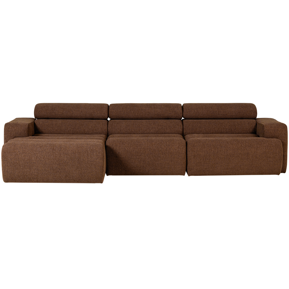 Kampinė sofa NOVI kairinė, boucle, mokos