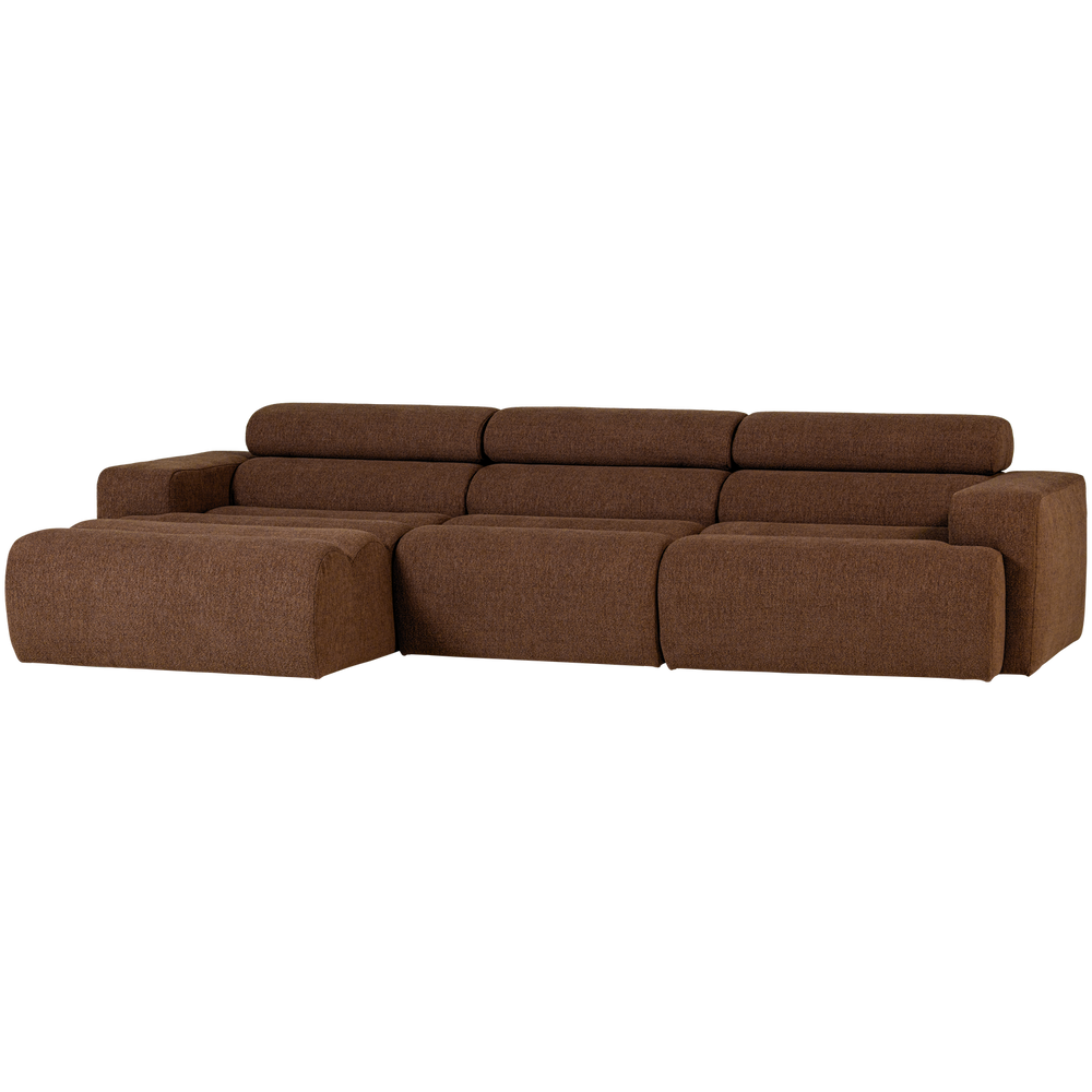 Kampinė sofa NOVI kairinė, boucle, mokos