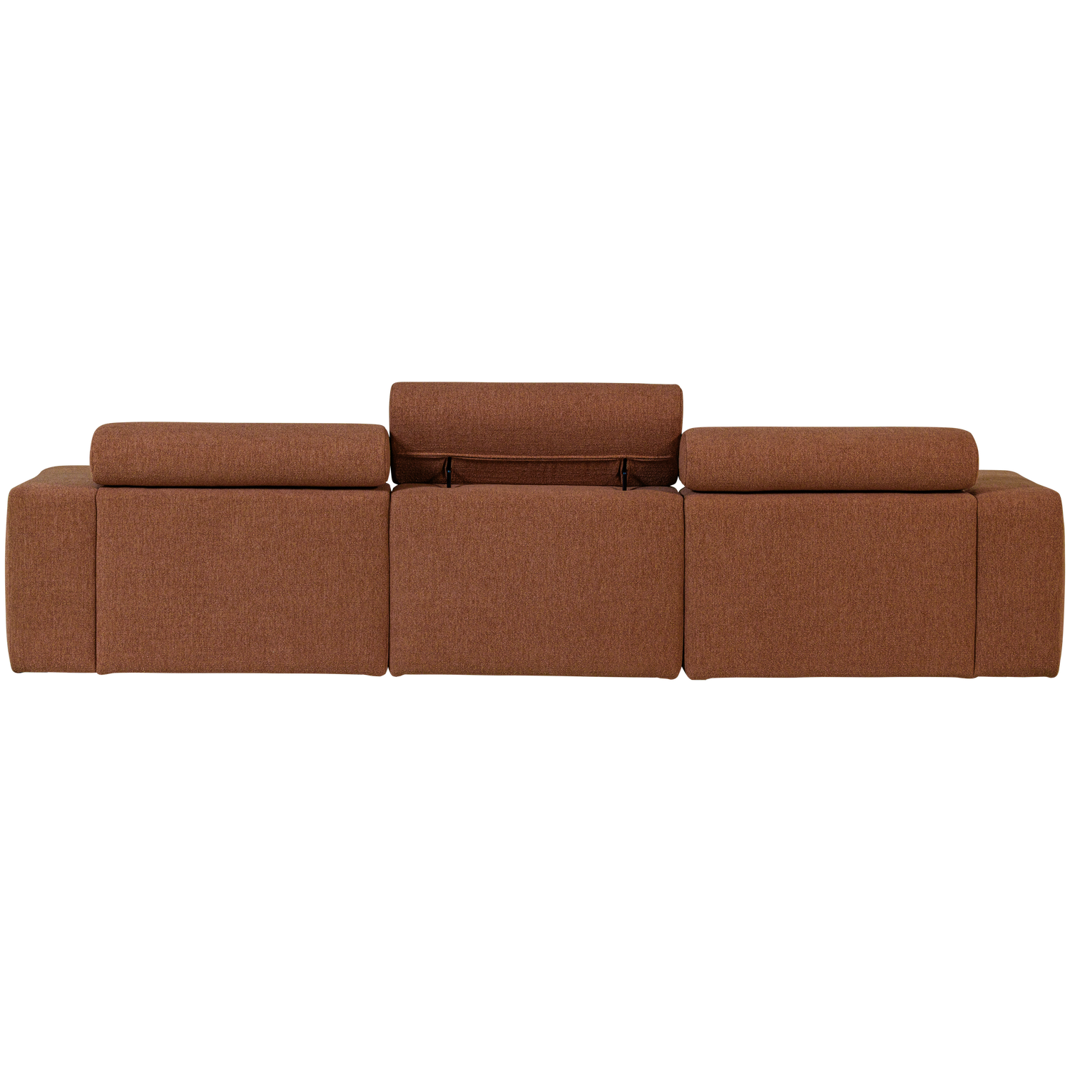 Šezlongo sofa NOVI, dešinė, buklė terakotos
