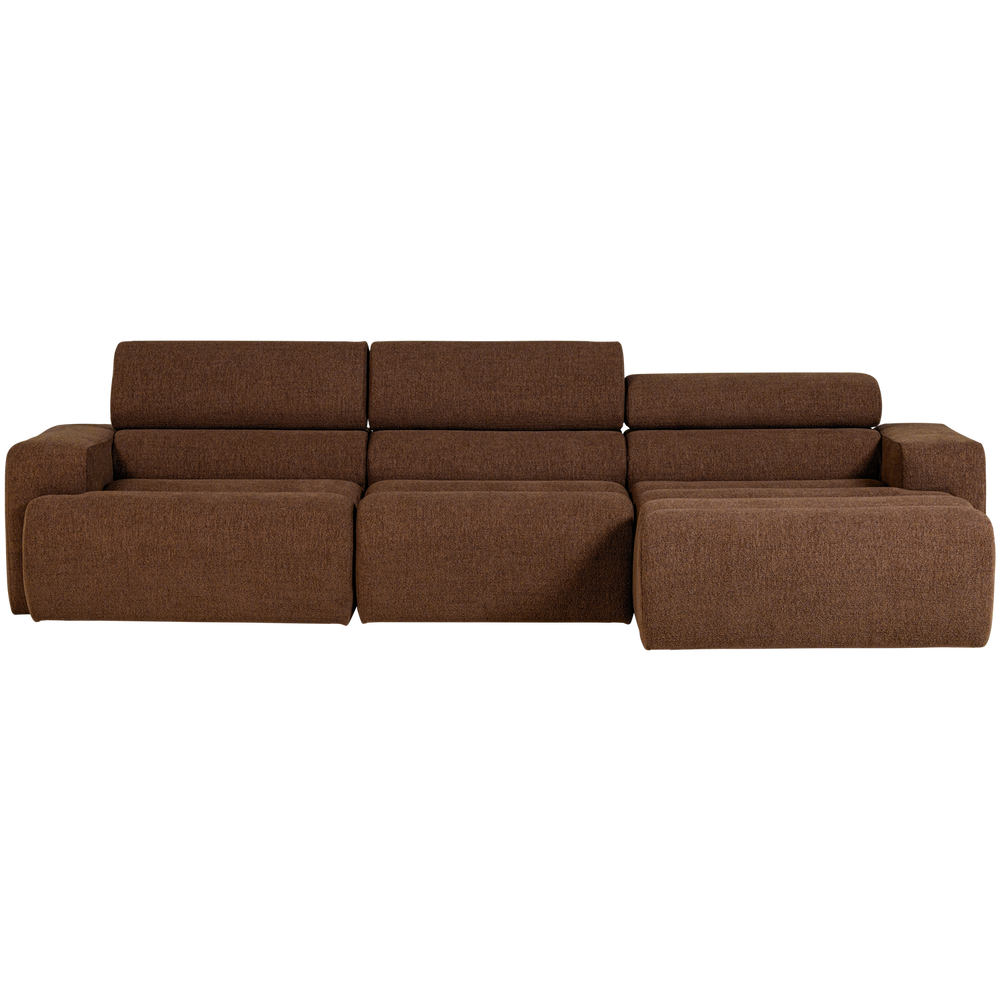 Kampinė sofa NOVI dešininė, boucle, mokos