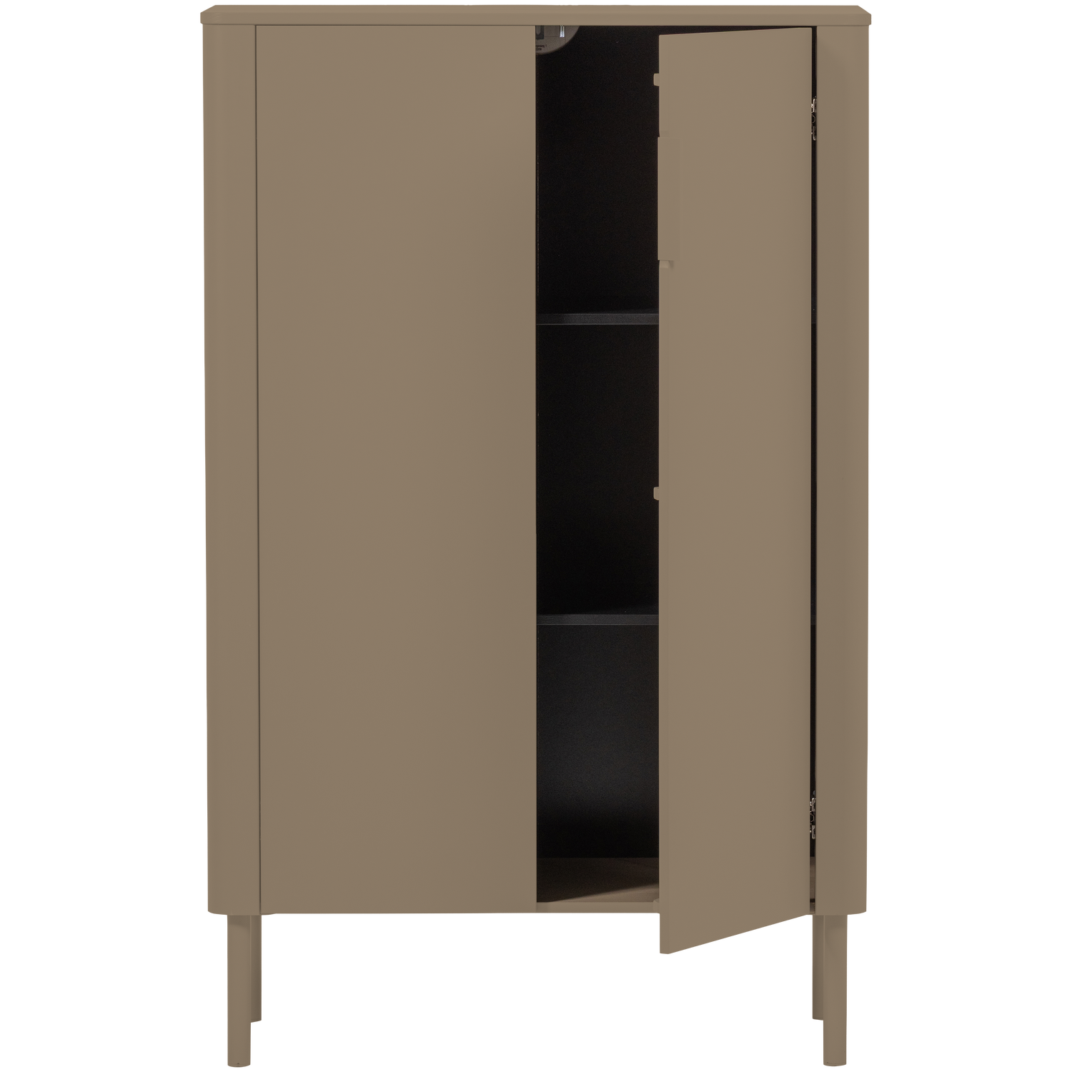 Dviejų durų spinta GUNNAR, pušis, purvo spalva