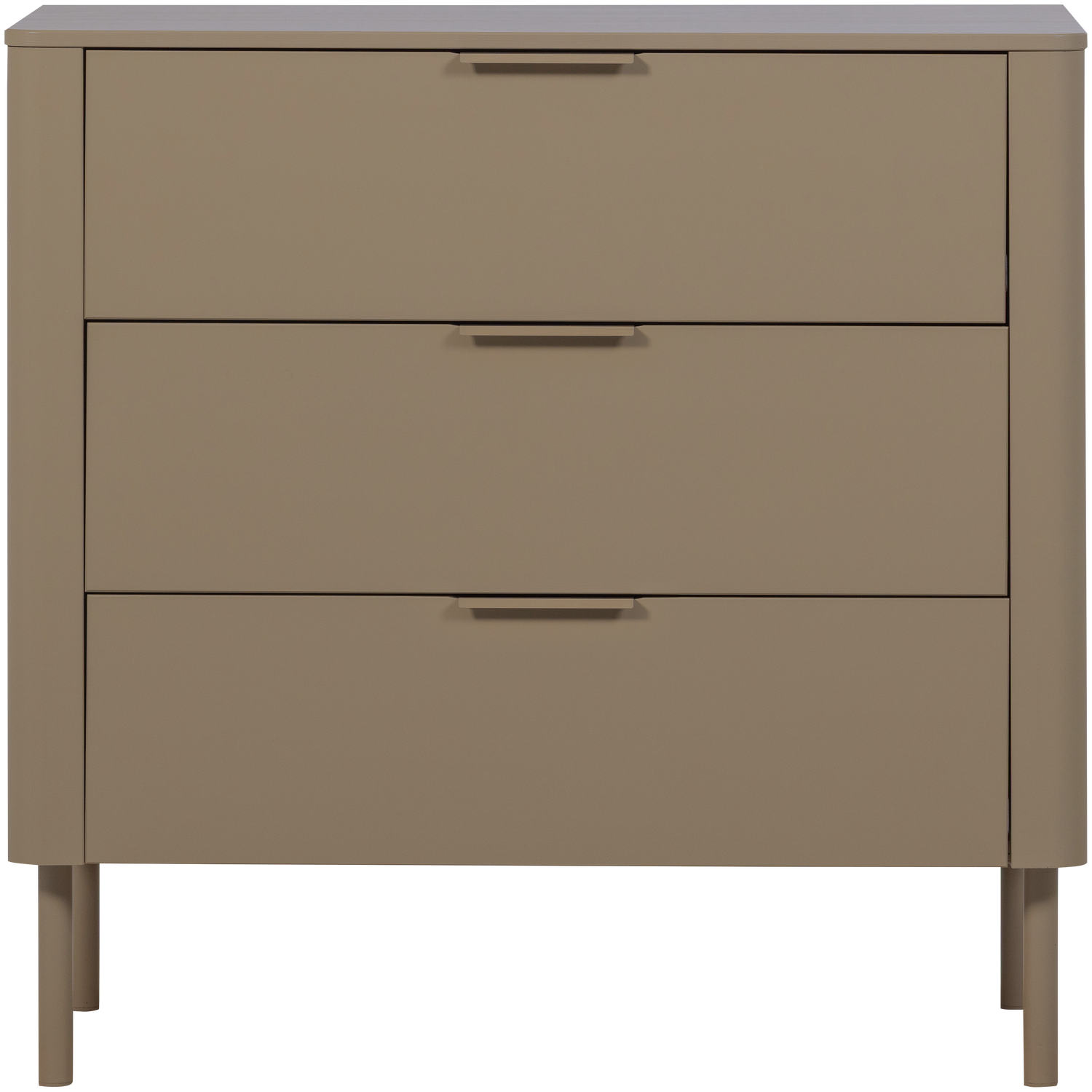 Komoda su stalčiais GUNNAR, pušis, purvo spalva