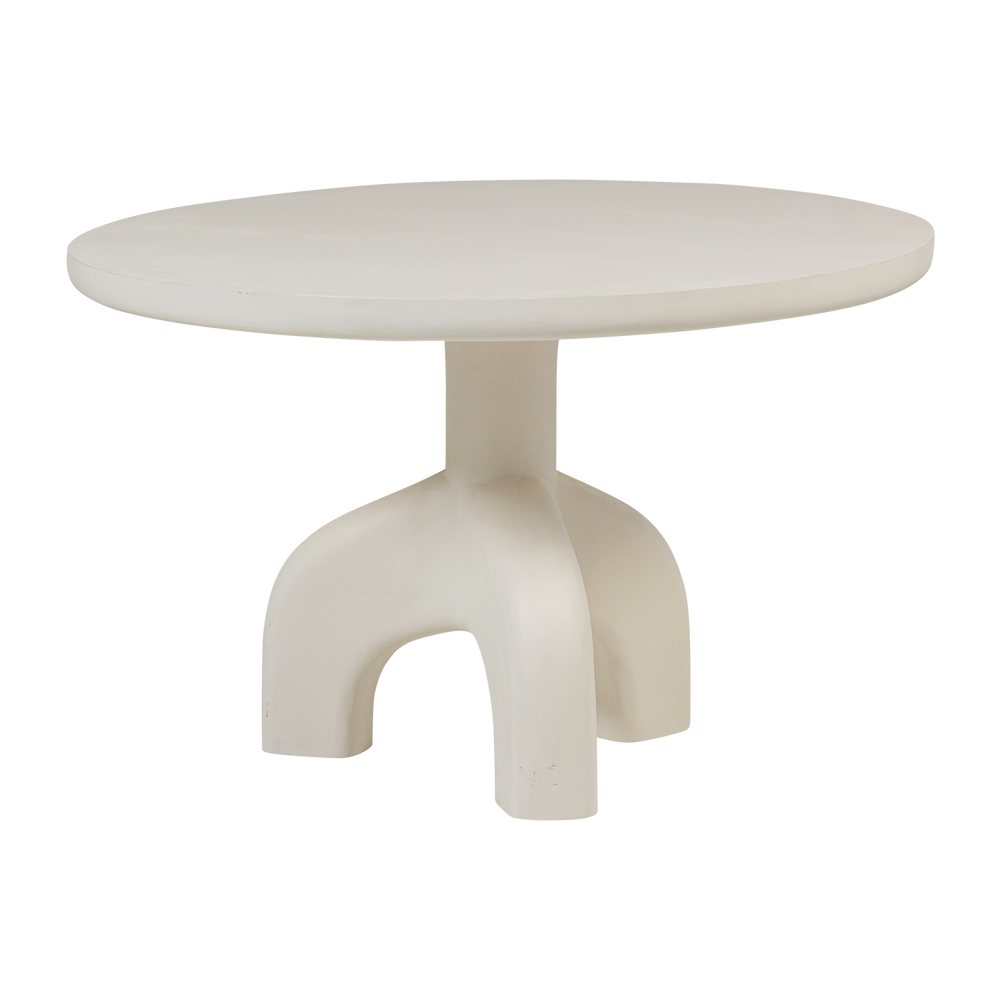 Sodo stalas LUNO, apvalus Ø120 cm FRP natūralus