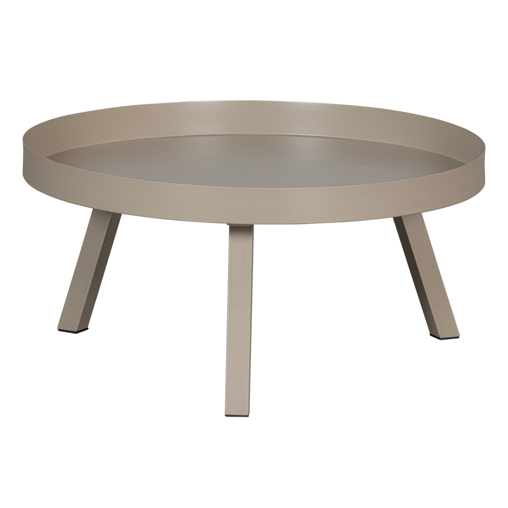Sodo šoninis staliukas SUNNY, Ø68 cm metalas mist