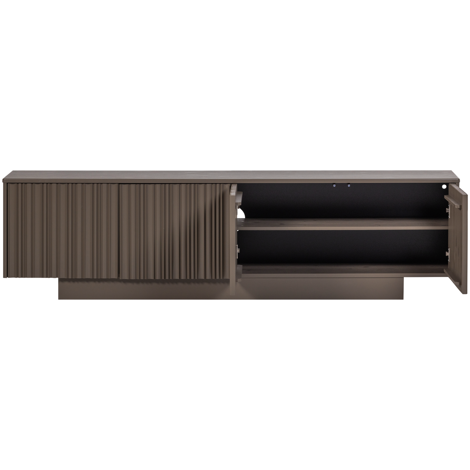 TV staliukas NOVA, pušis, ruda