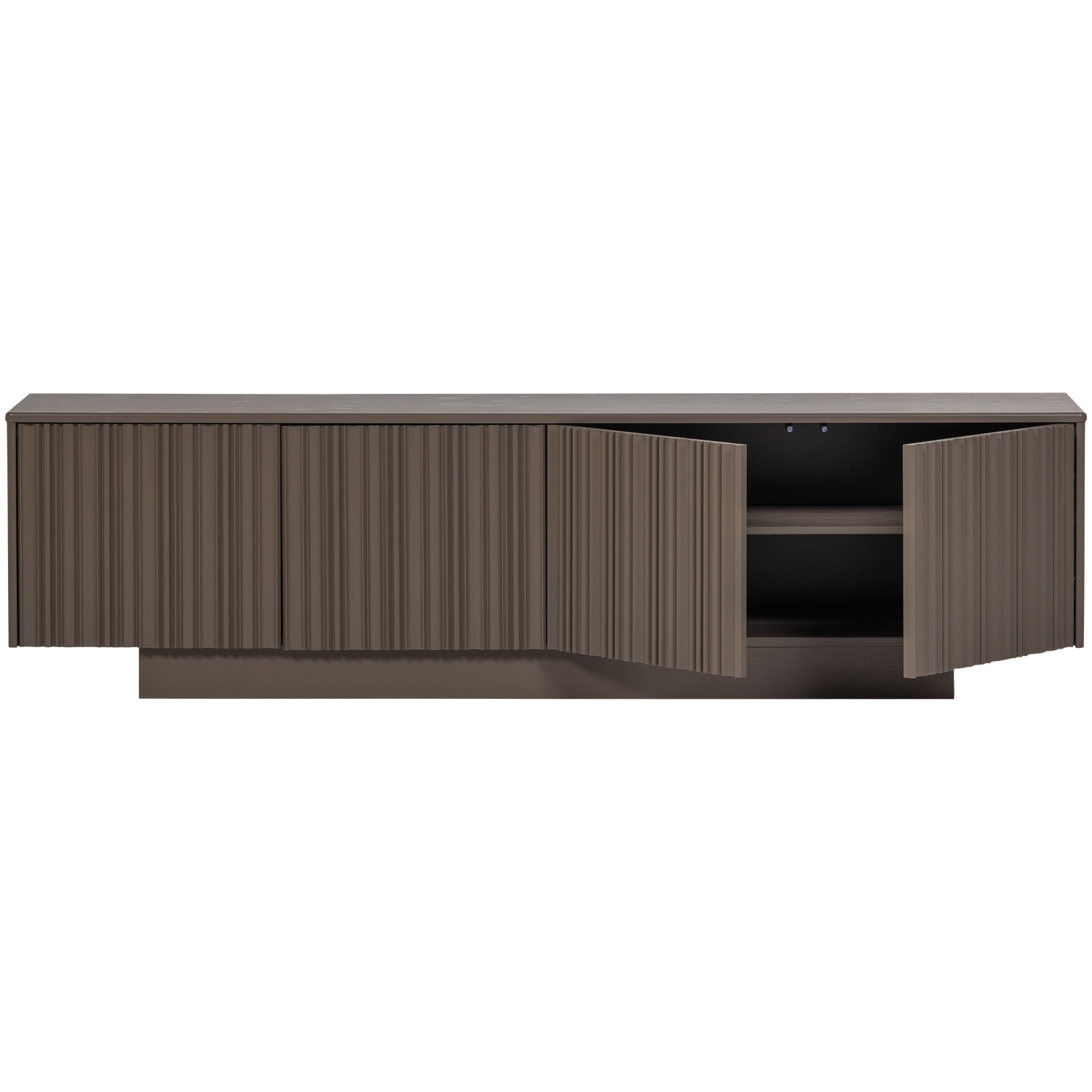 TV staliukas NOVA, pušis, ruda