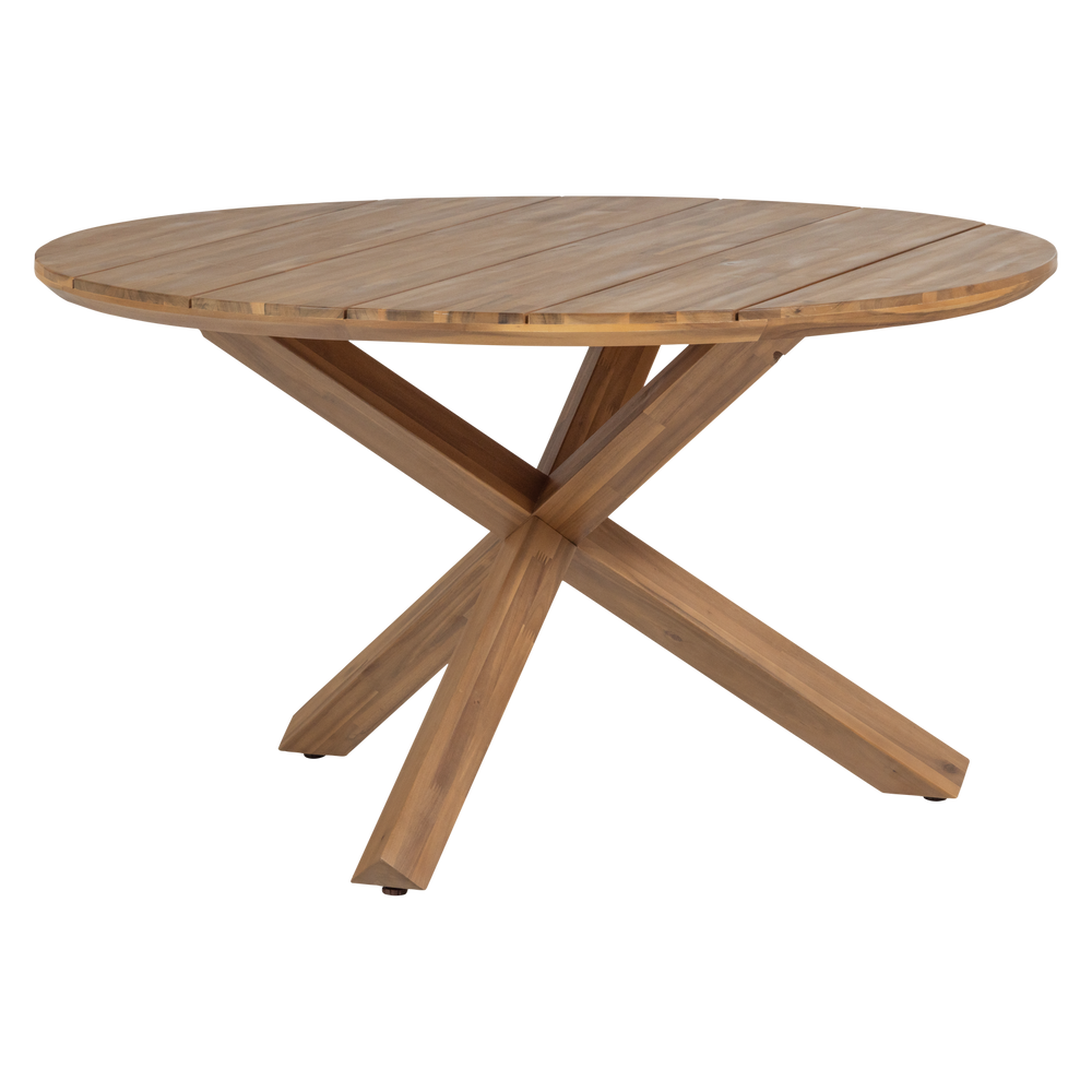 Sodo stalas KIRO Ø135 cm, akacija natūralus