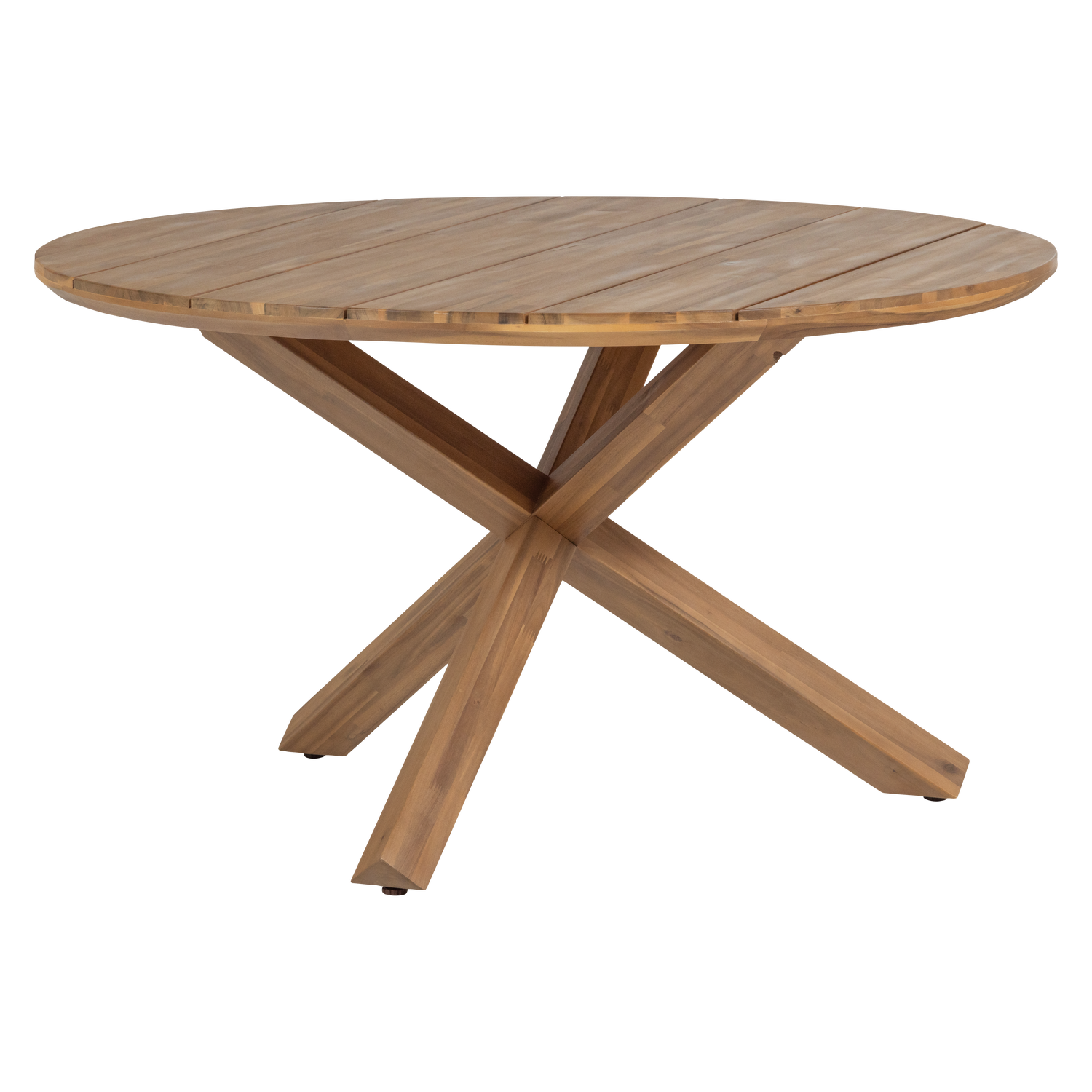 Sodo stalas KIRO Ø135 cm, akacija natūralus