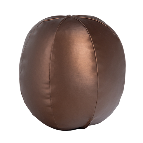 Apvali pagalvėlė RODEO, metalinė, šiltai ruda