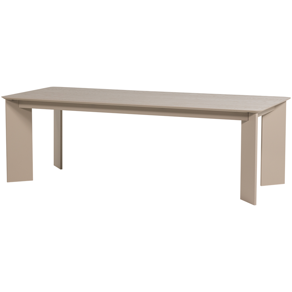 Valgomojo stalas TABLO 240x100 cm ąžuolas dakaro pilka