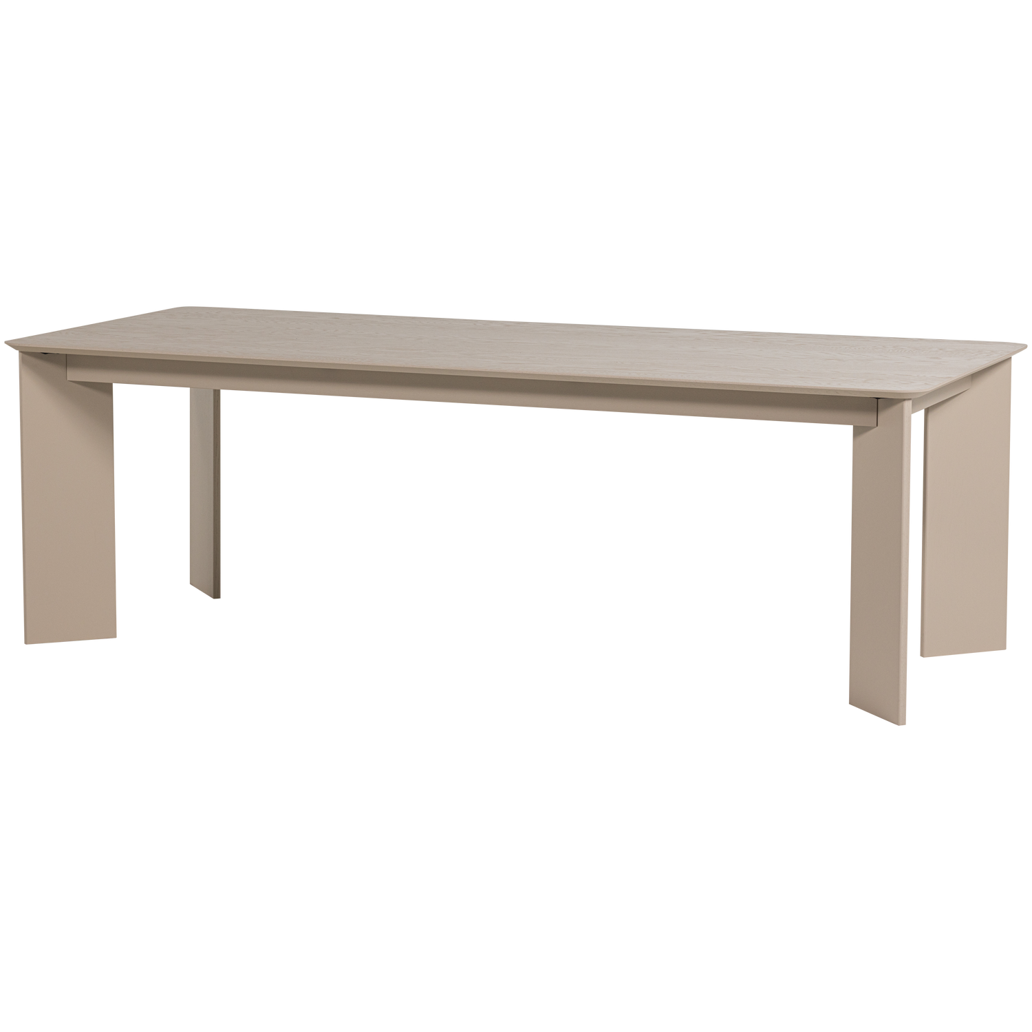 Valgomojo stalas TABLO 240x100 cm ąžuolas dakaro pilka