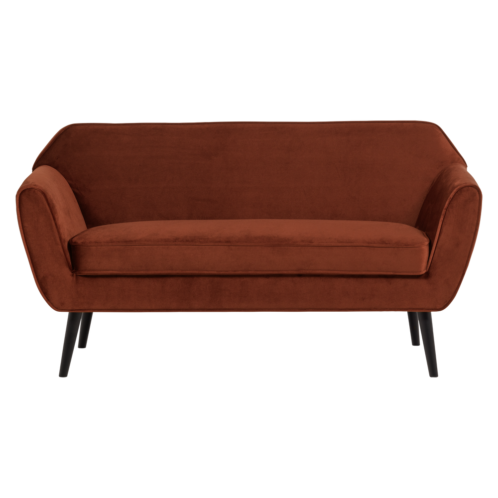 Sofa ROCCO 150 cm, veliūras rūdžių ruda