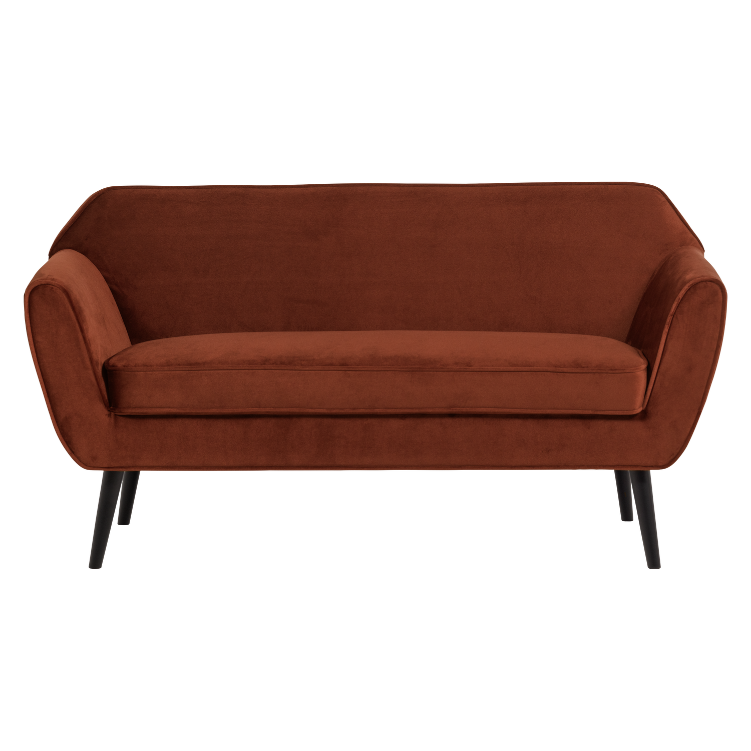 Sofa ROCCO 150 cm, veliūras rūdžių ruda