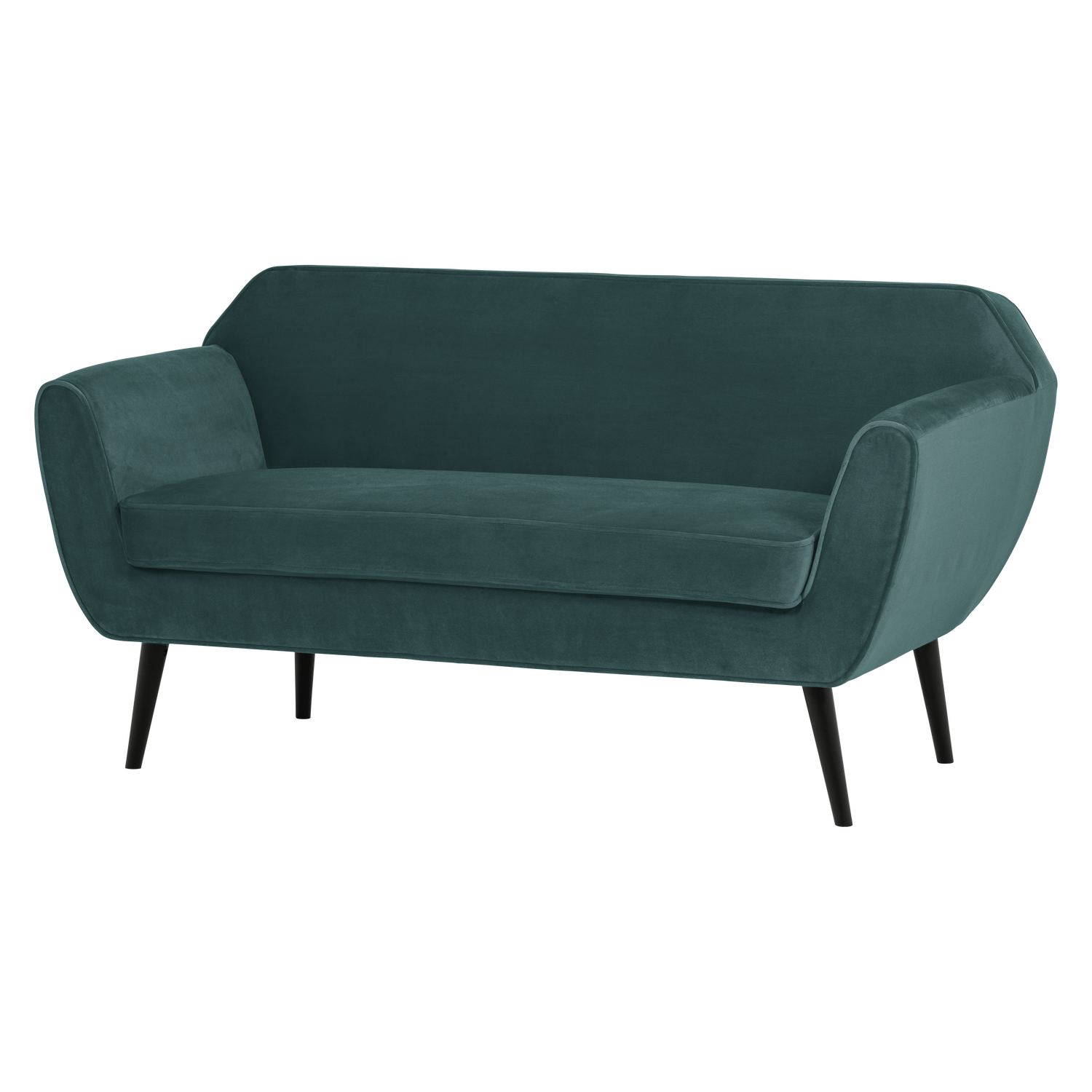 Dīvāns ROCCO 150 cm, velūrs tirkīza zaļš