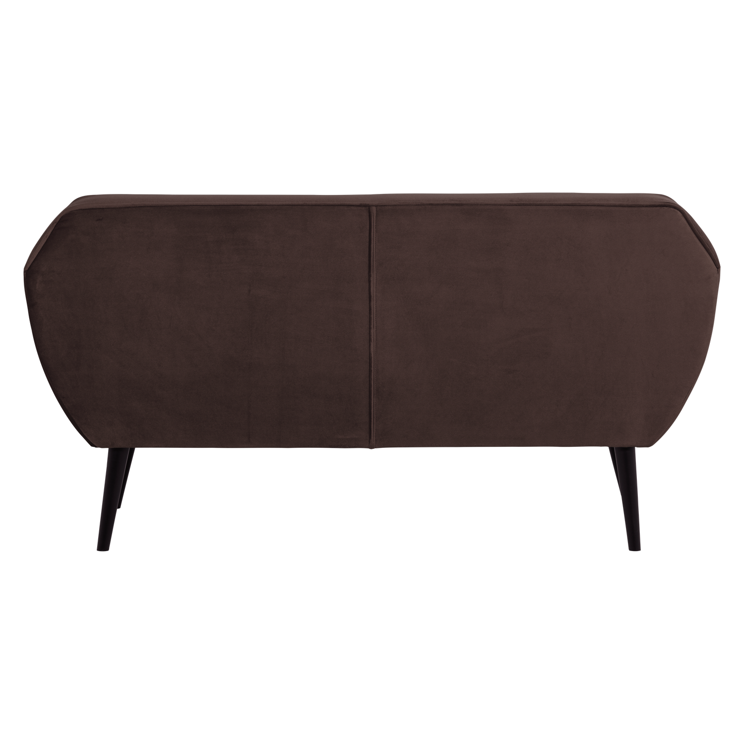 Sofa ROCCO 150 cm, veliūras tamsiai ruda