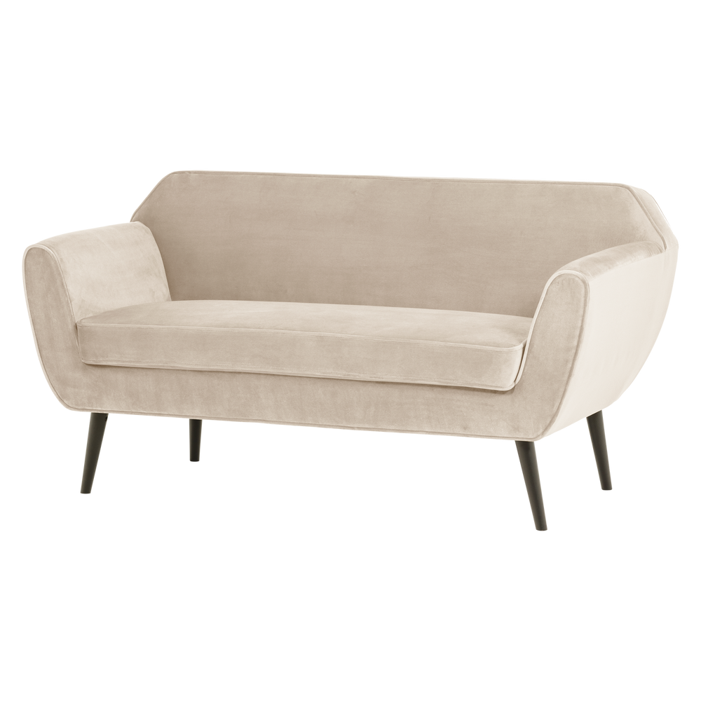 Sofa ROCCO 150 cm, veliūras baltas