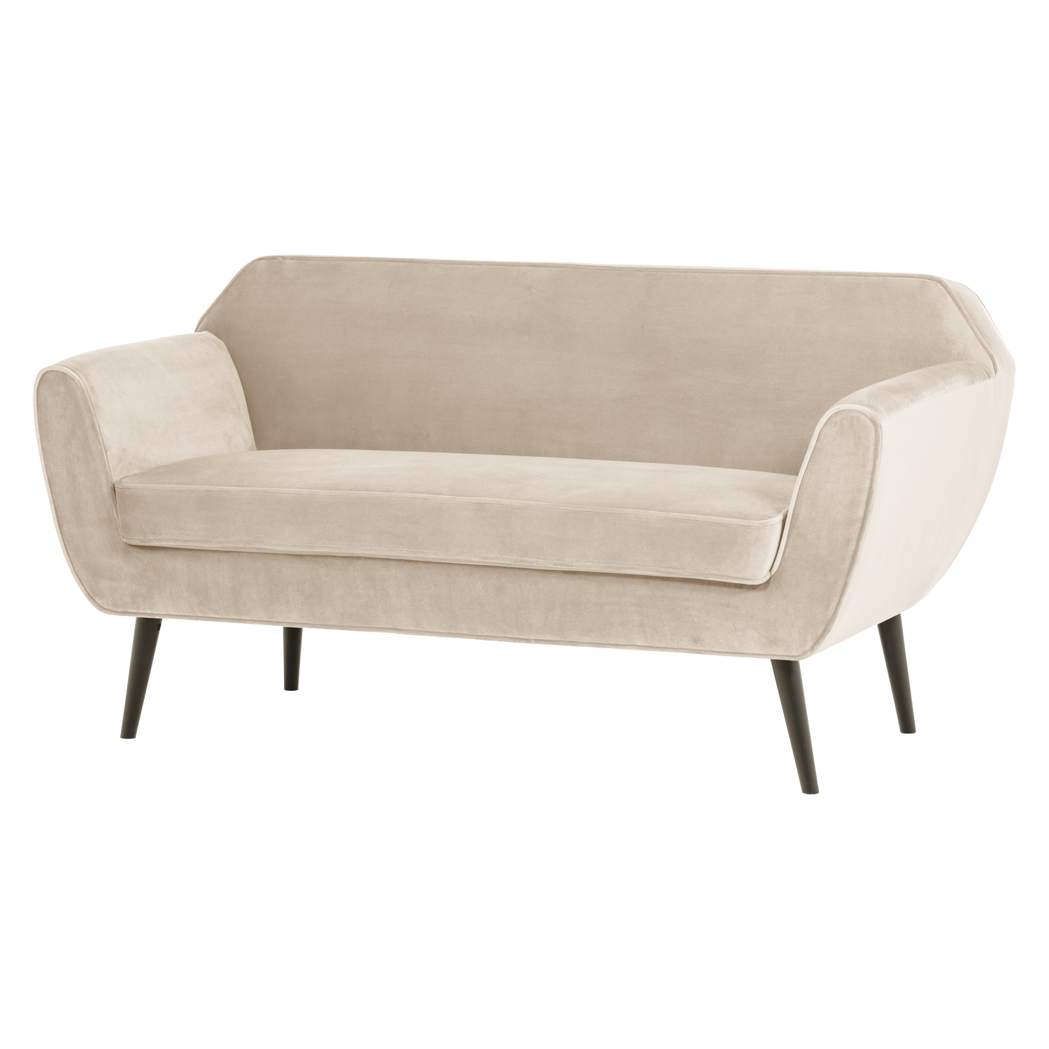 Sofa ROCCO 150 cm, veliūras baltas