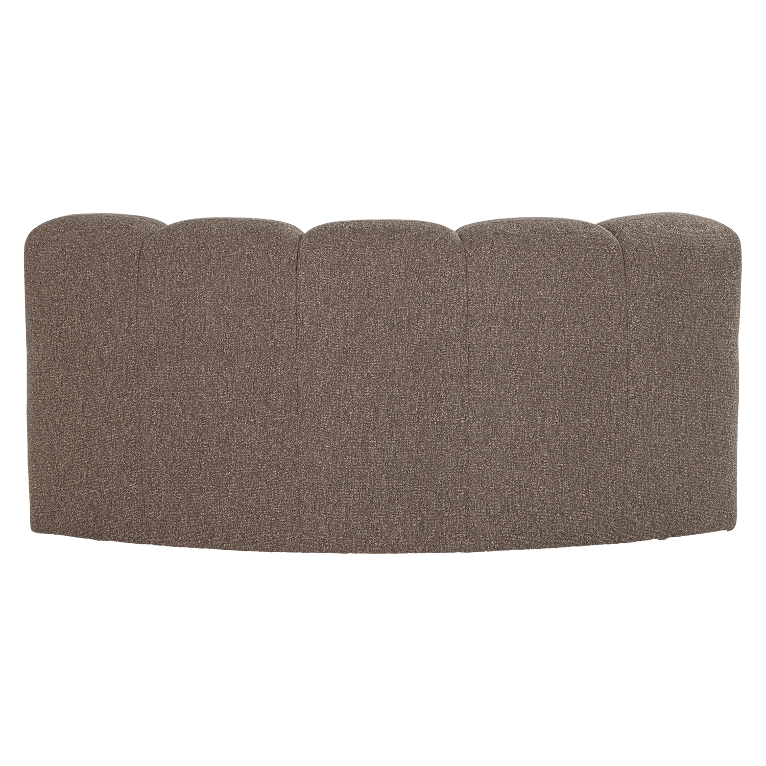 Valgomojo suolas MOJO 152 cm su atloše, bouclé ruda