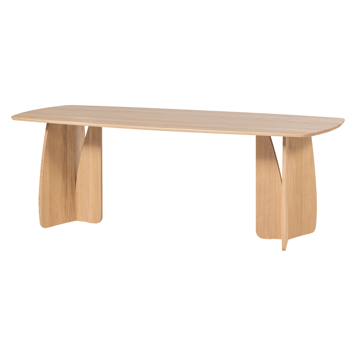 Valgomojo stalas VEERE 220x100, natūralus ąžuolas