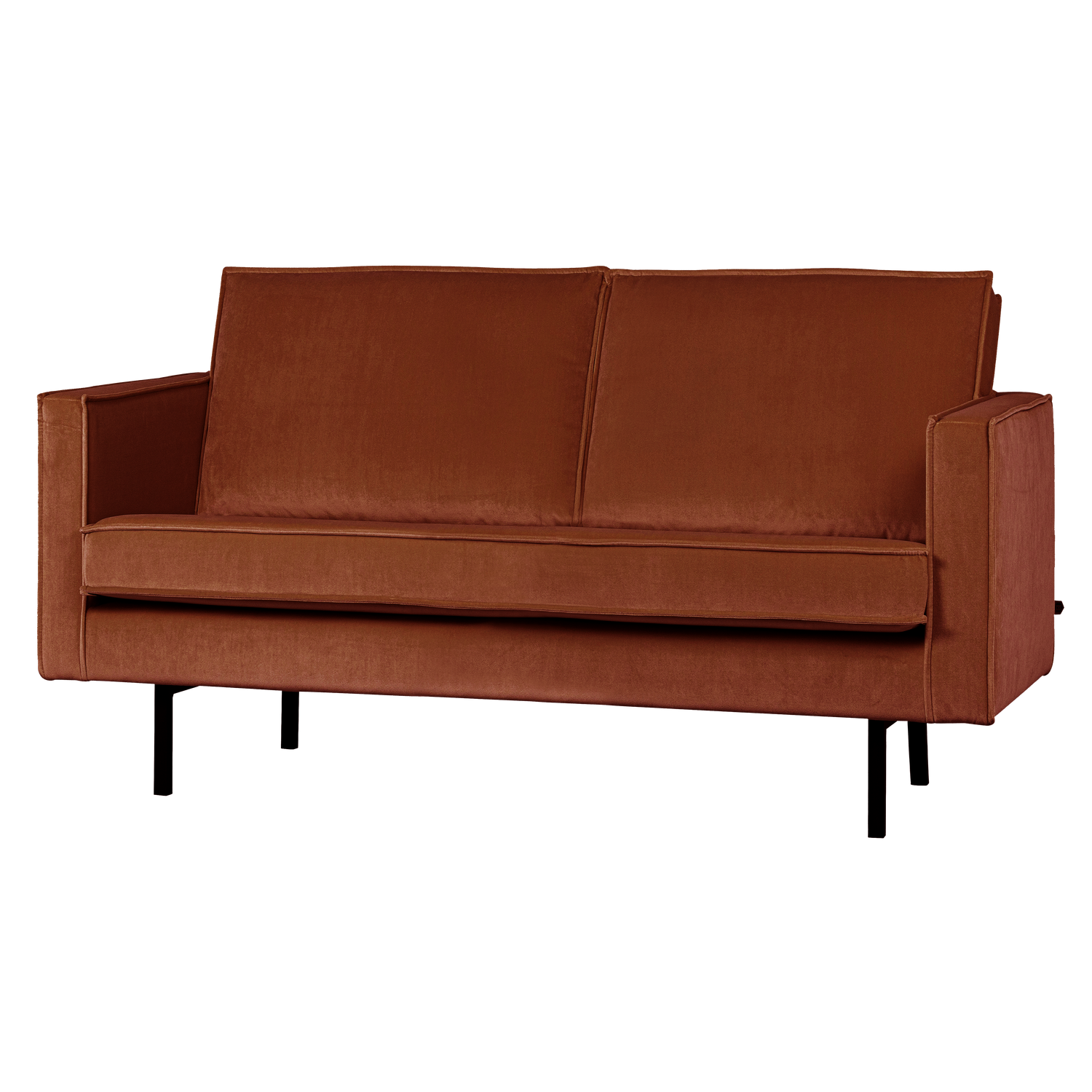 Sofa RODEO 2-vietė, aksominis rūdys
