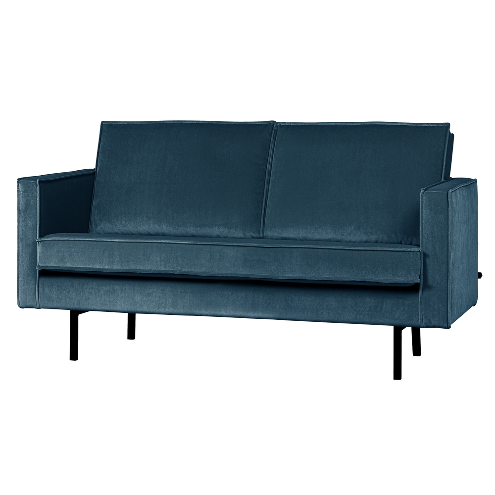 Sofa RODEO 2-vietė, aksominis mėlyna