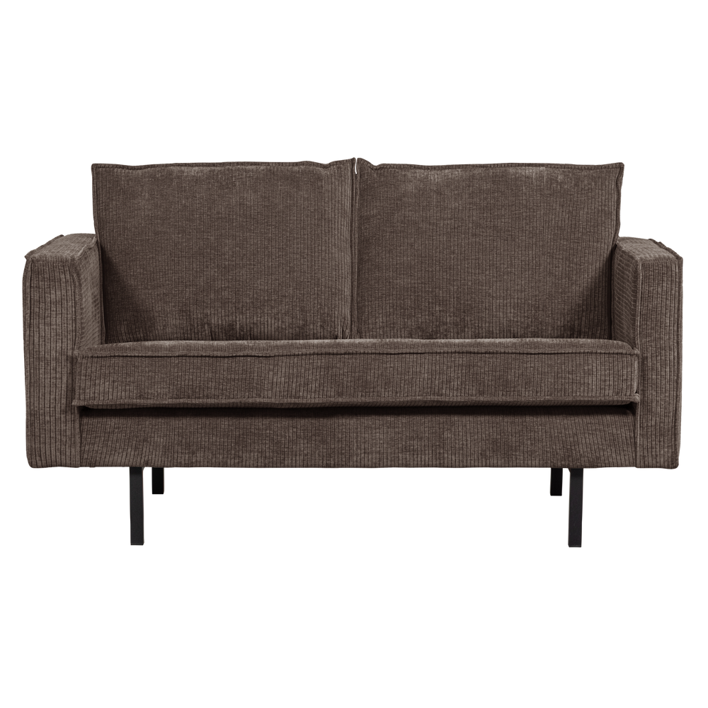 Sofa RODEO 2-vietė, reljefinės tekstūros, ruda