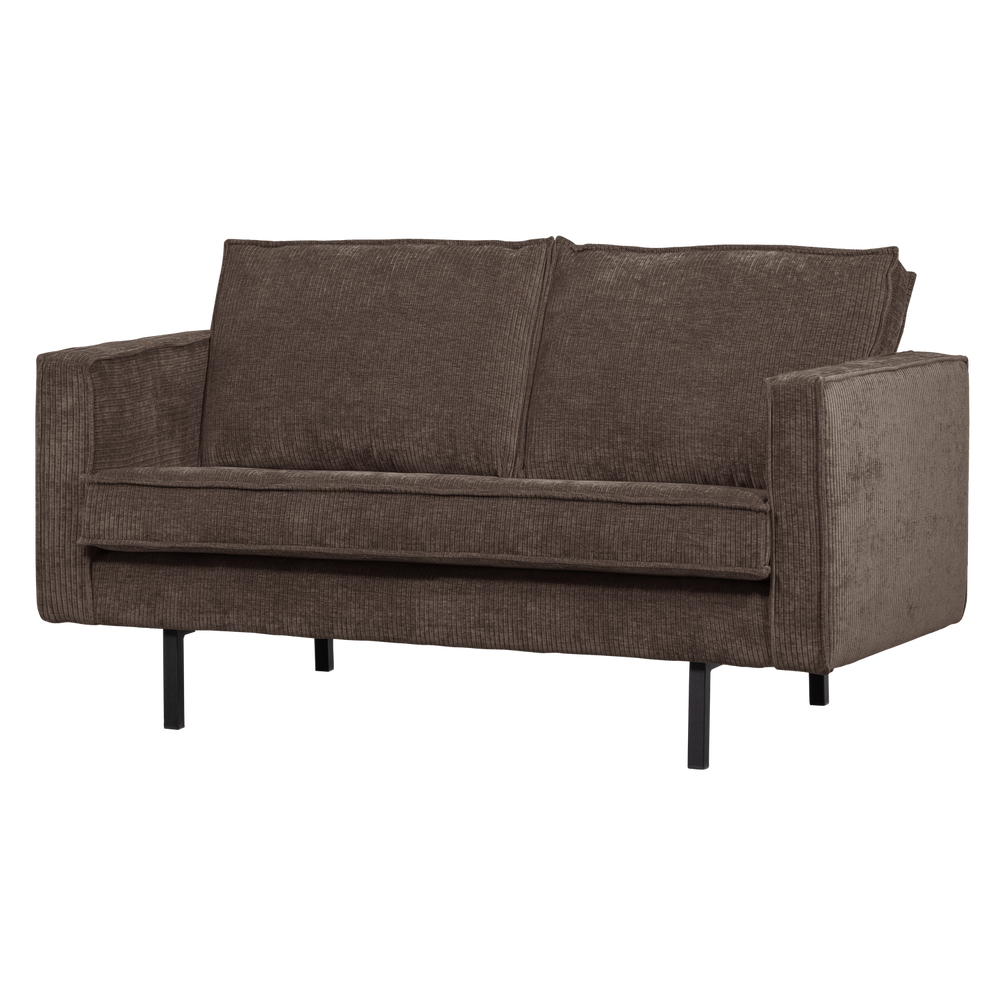 Sofa RODEO 2-vietė, reljefinės tekstūros, ruda