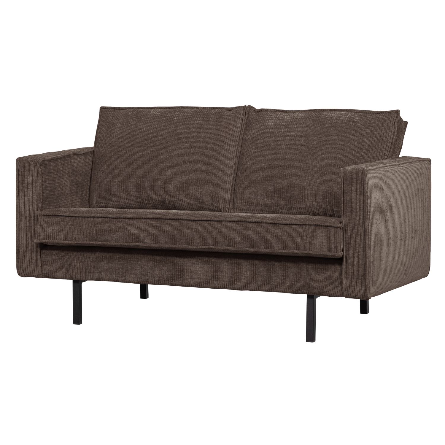 Sofa RODEO 2-vietė, reljefinės tekstūros, ruda