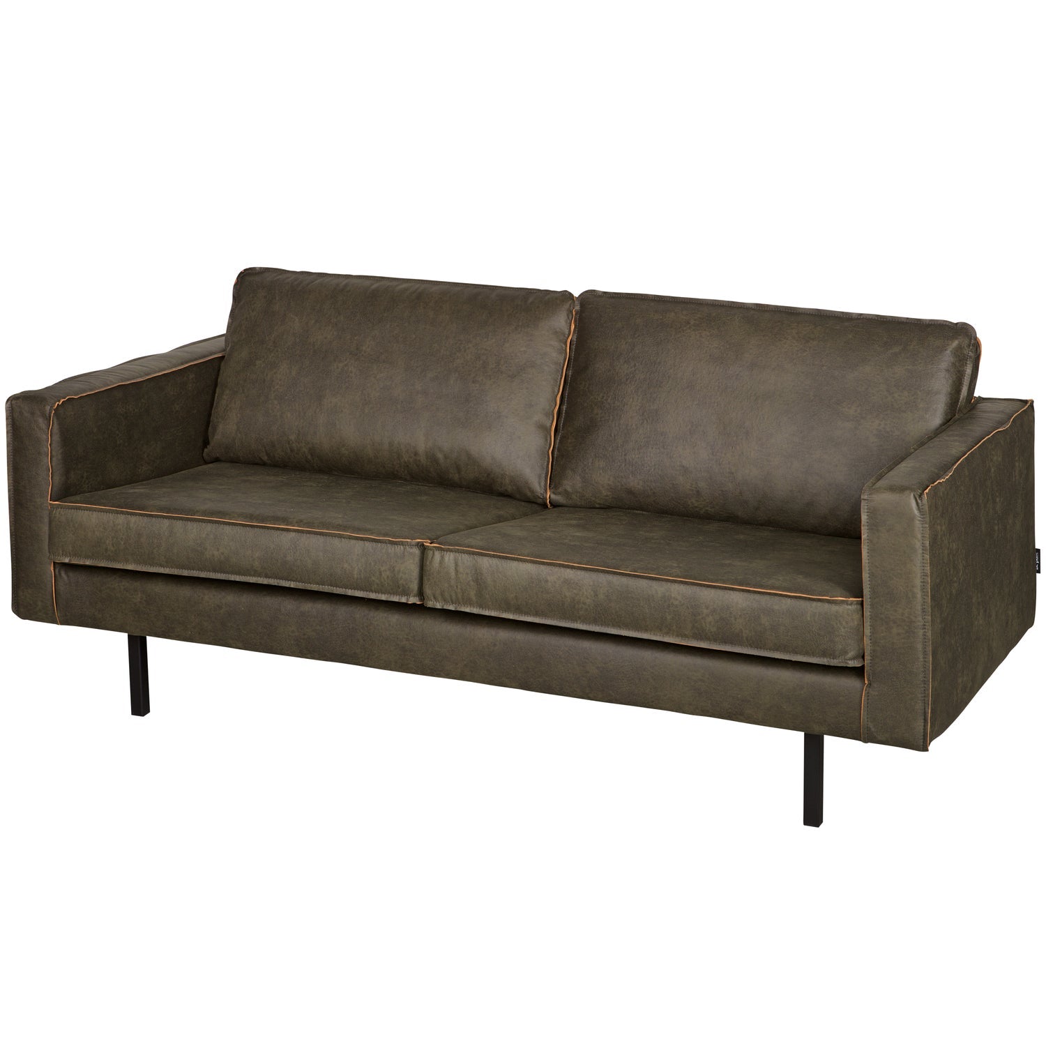 Sofa RODEO, 2.5-seater, khaki eco-leather