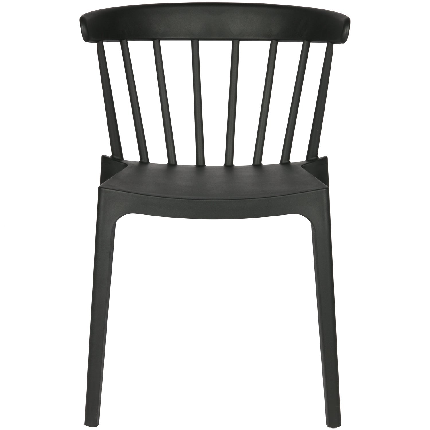 Lauko kėdė BLISS, plastikas, juoda