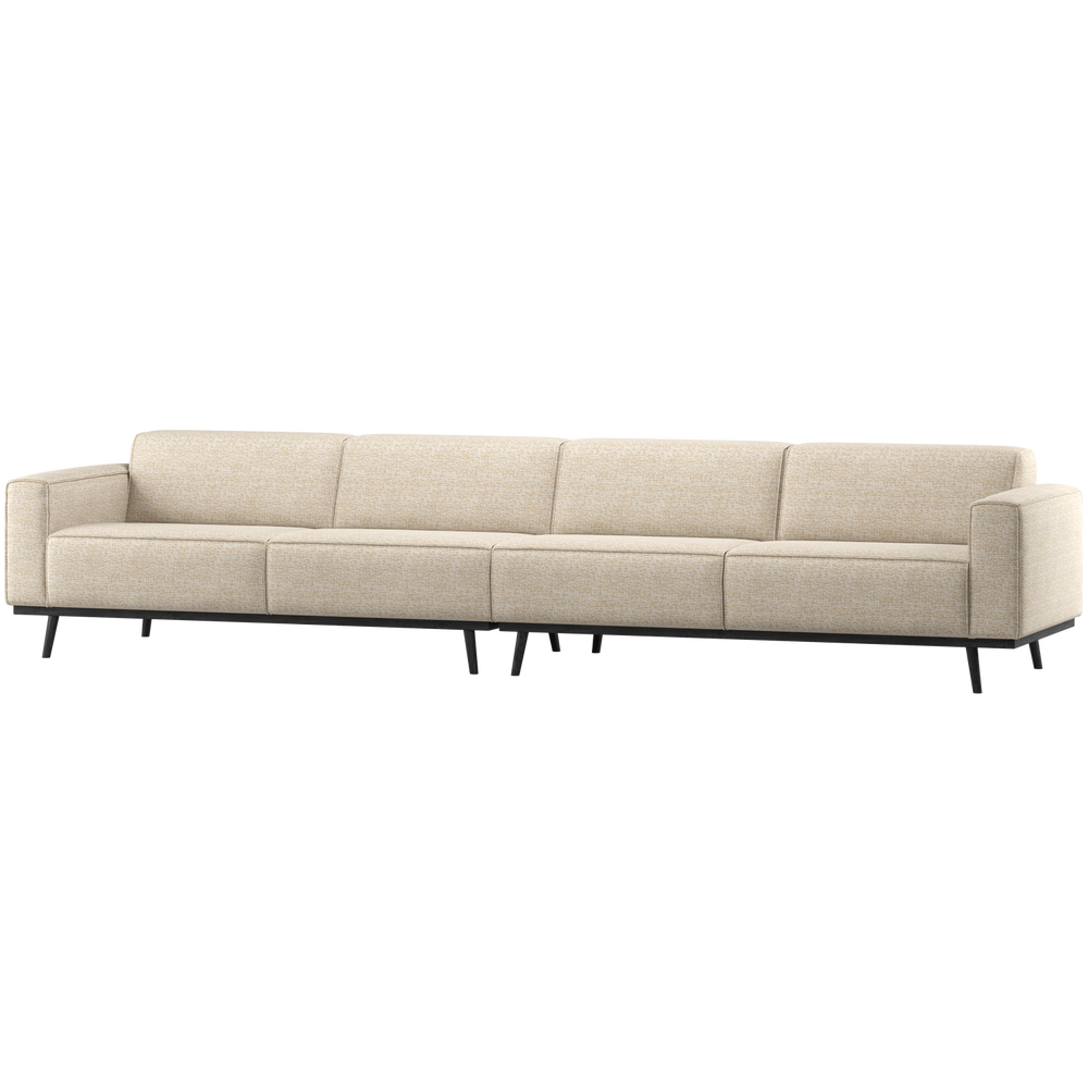 Sofa STATEMENT 4-vietė XL 372 cm melanžas bežinis