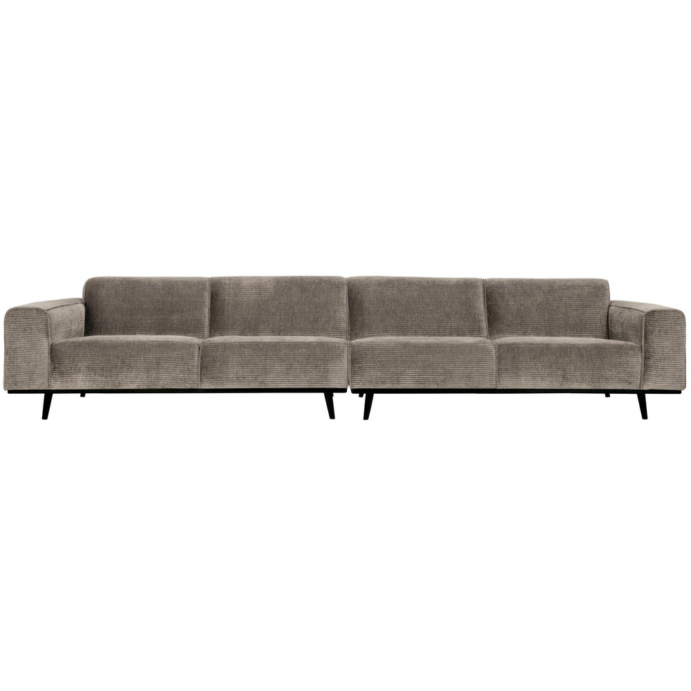 STATEMENT XL Sofa, Clay Rib fabric