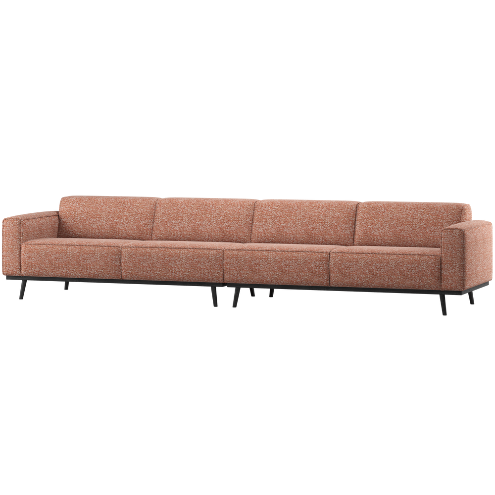 Sofa STATEMENT 4-vietė XL 372 cm melanžas terra