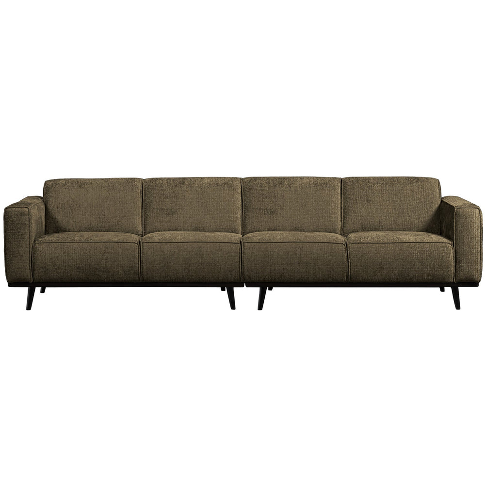 4-seater 280 cm STATEMENT, structured corduroy, bonsai