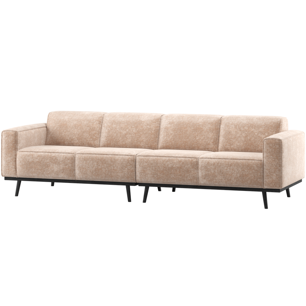 Sofa STATEMENT 4-vietė 280 cm šenilo veliūras natūralus