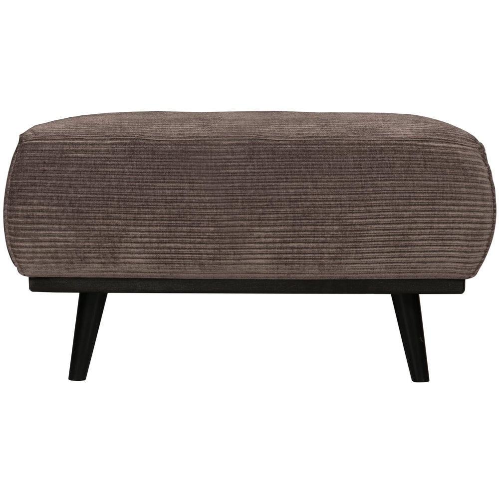 STATEMENT Ottoman, dark russet