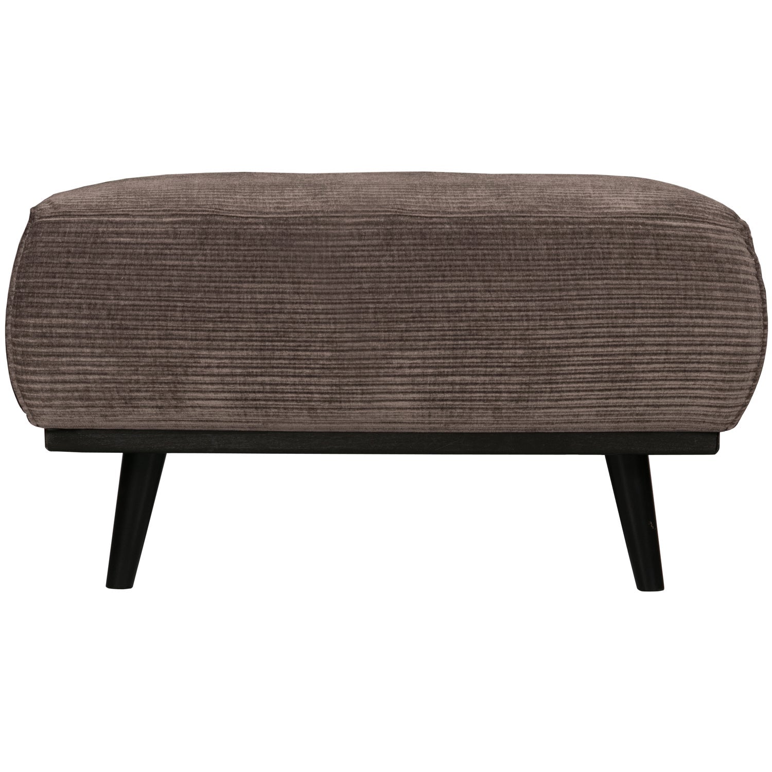 STATEMENT Ottoman, dark russet