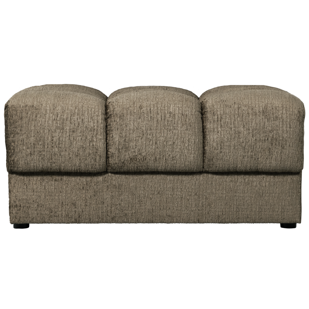 SECOND DATE pouf, bonsai structural velvet