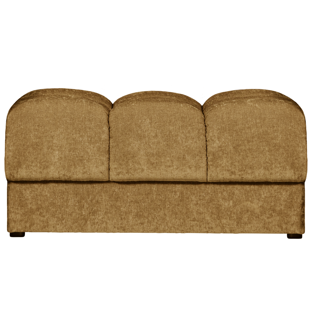 SECOND DATE pouffe, gold vintage fabric