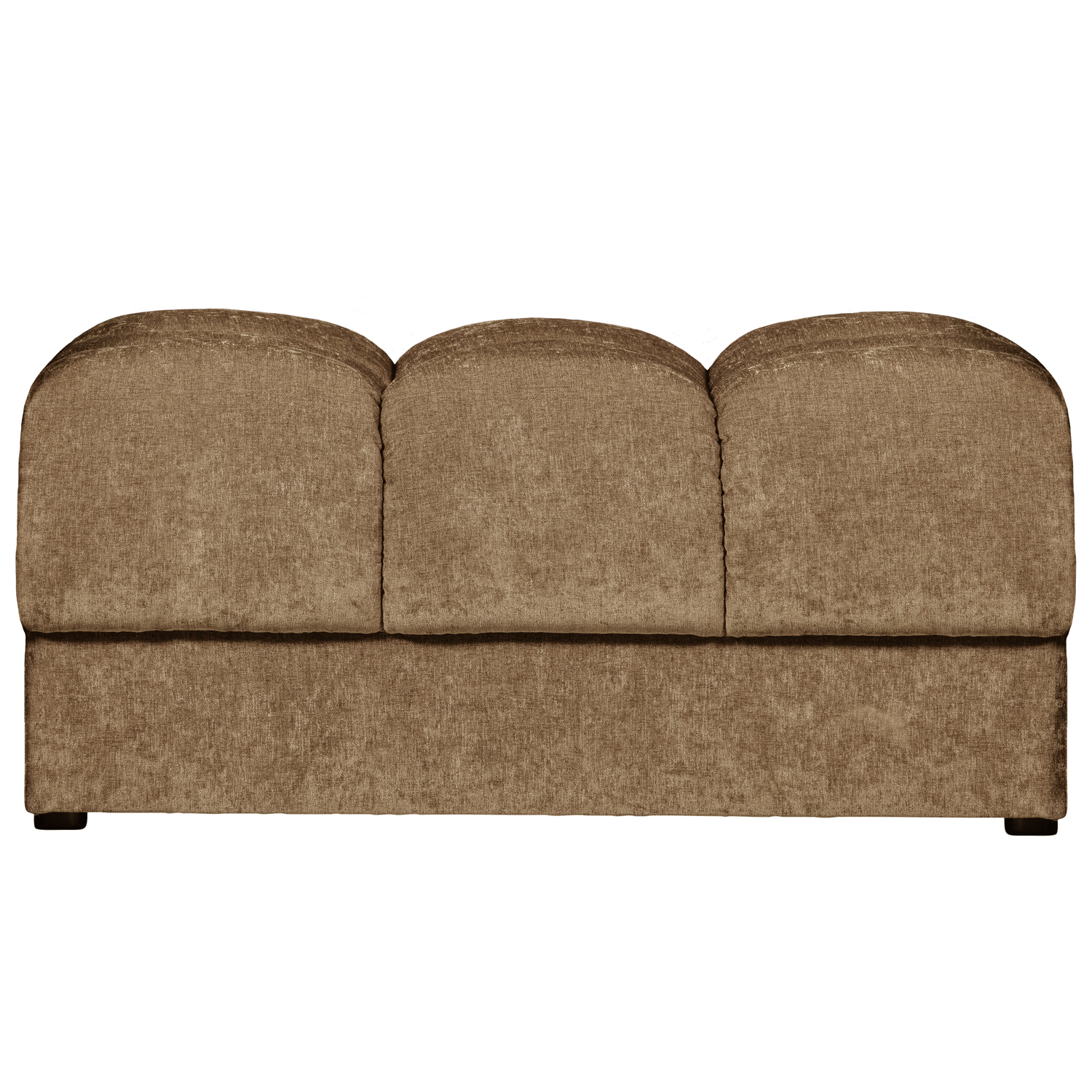 Pouf SECOND DATE, sand vintage fabric
