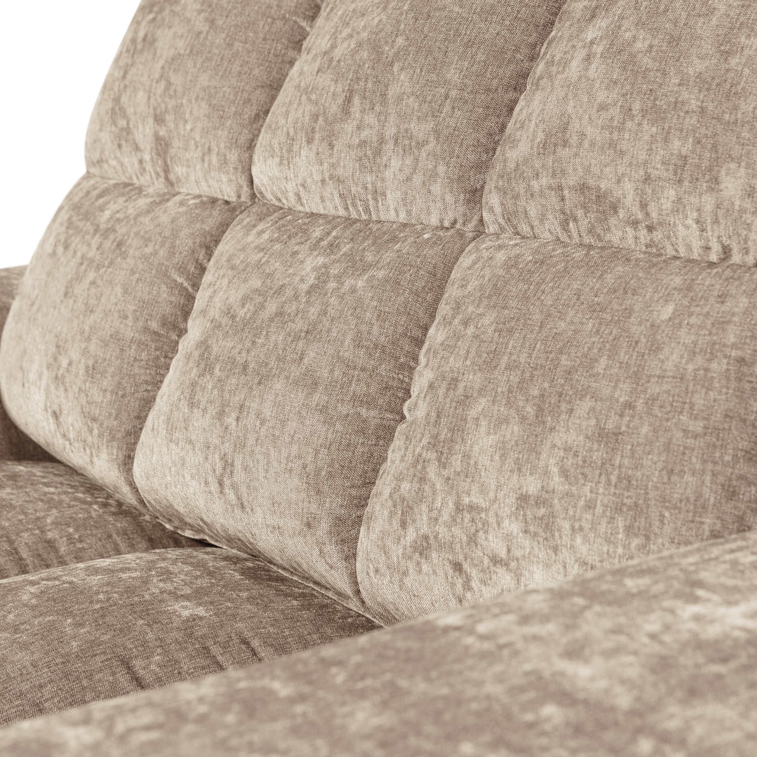 Loveseat SECOND DATE, austinė medžiaga Vintage Nougat