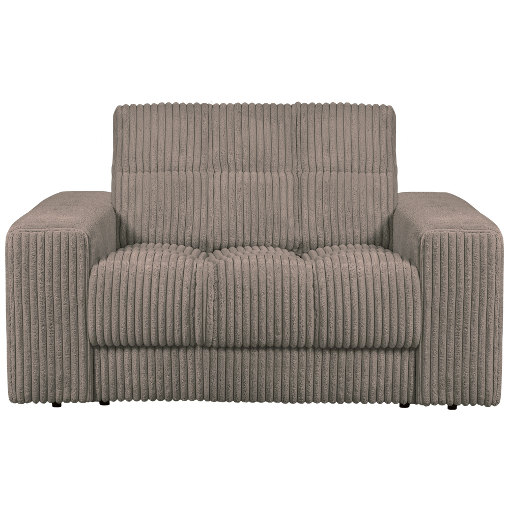 Two-seater sofa SECOND DATE, Mud reef fabric
