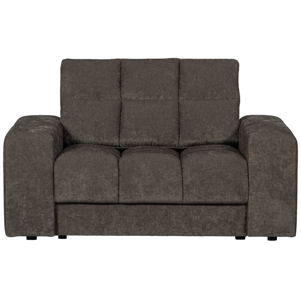 Loveseat SECOND DATE, austinė medžiaga Vintage Warm Grey