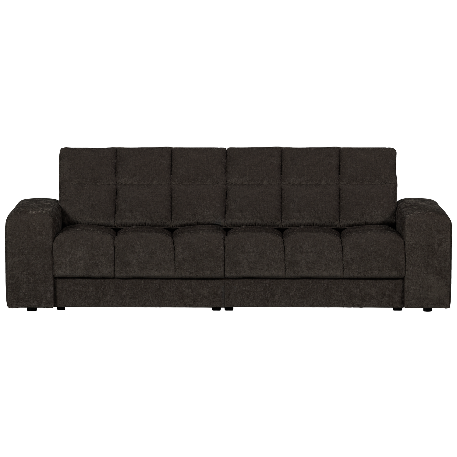 Dvivietė sofa SECOND DATE, vintažinis audinys, antracito spalva