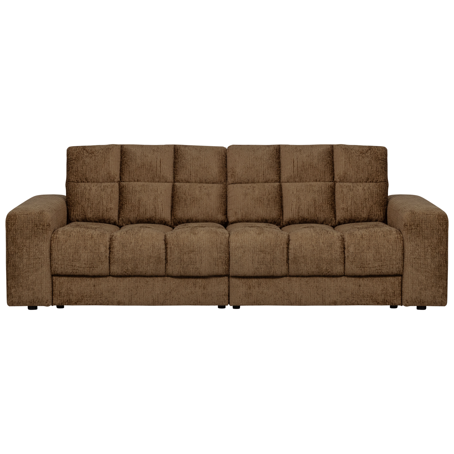 Dvivietė sofa SECOND DATE, struktūrinis aksomas, brass