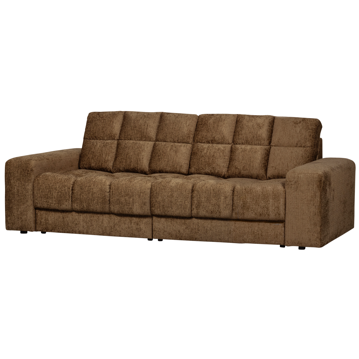 Dvivietė sofa SECOND DATE, struktūrinis aksomas, brass