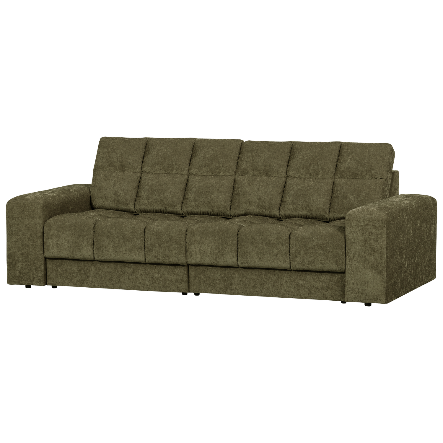 Dvivietė sofa SECOND DATE, vintažinis audinys, žalia