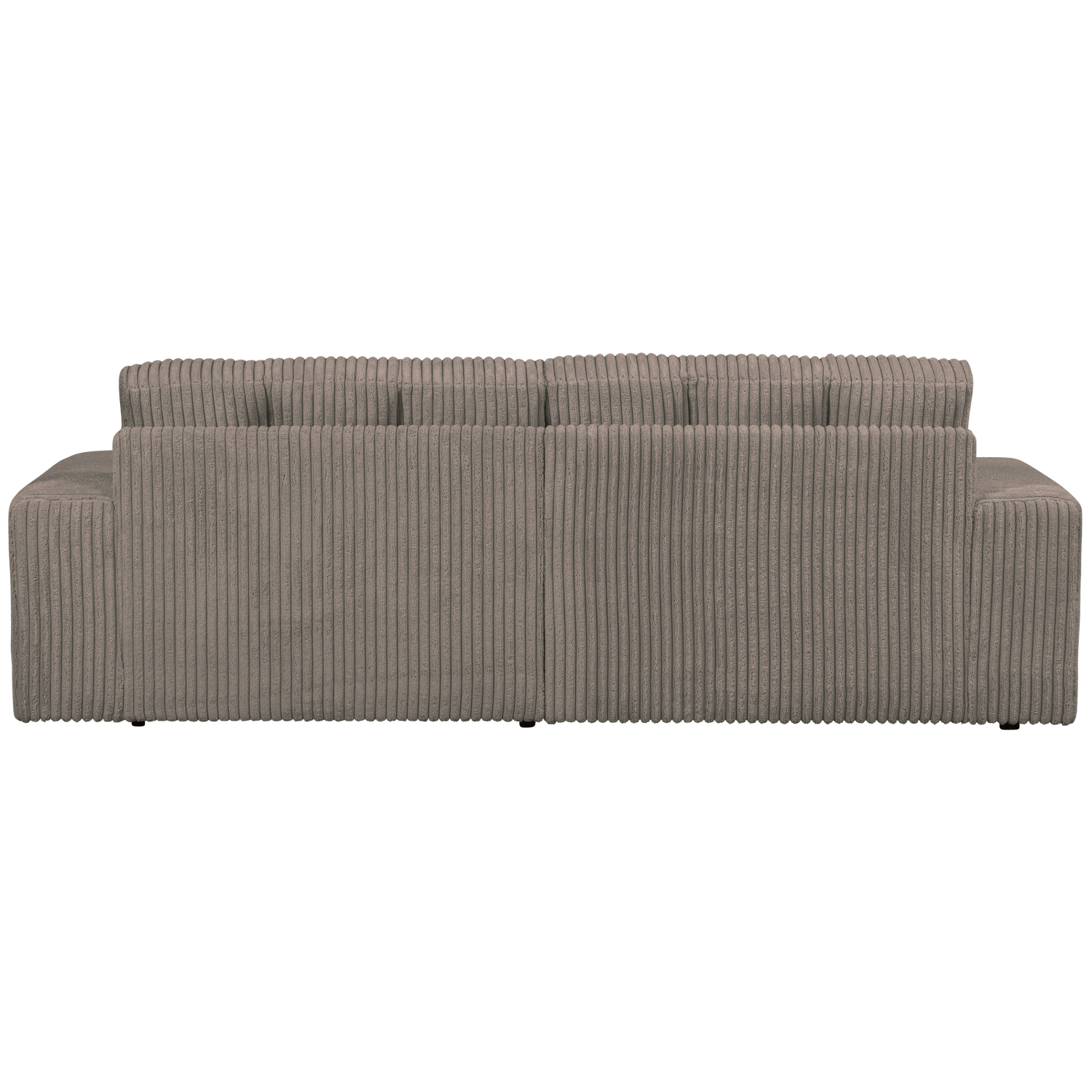 Dvivietė sofa SECOND DATE, rib audinys Mud