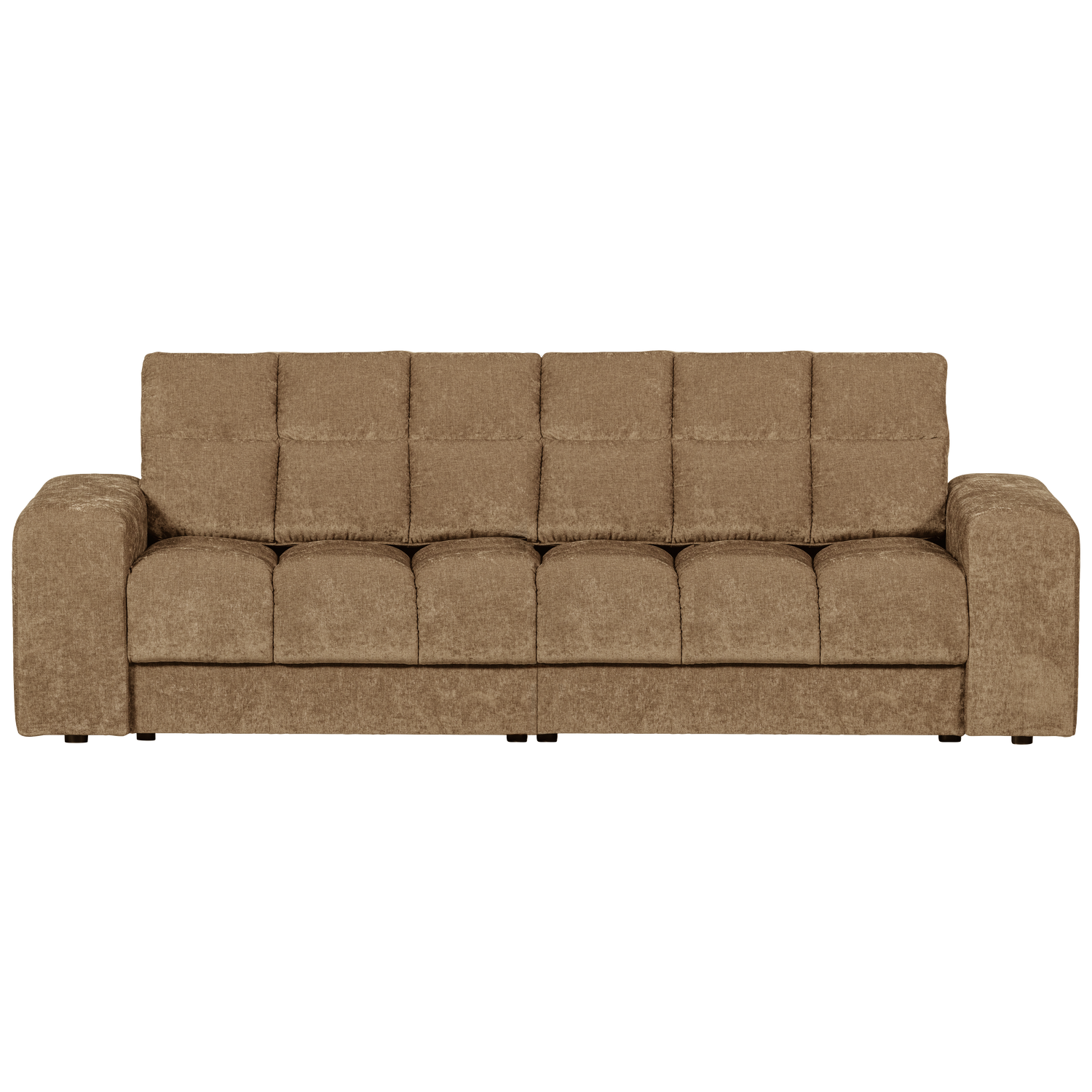 Dvivietė sofa SECOND DATE, vintažinis audinys, smėlio spalvos