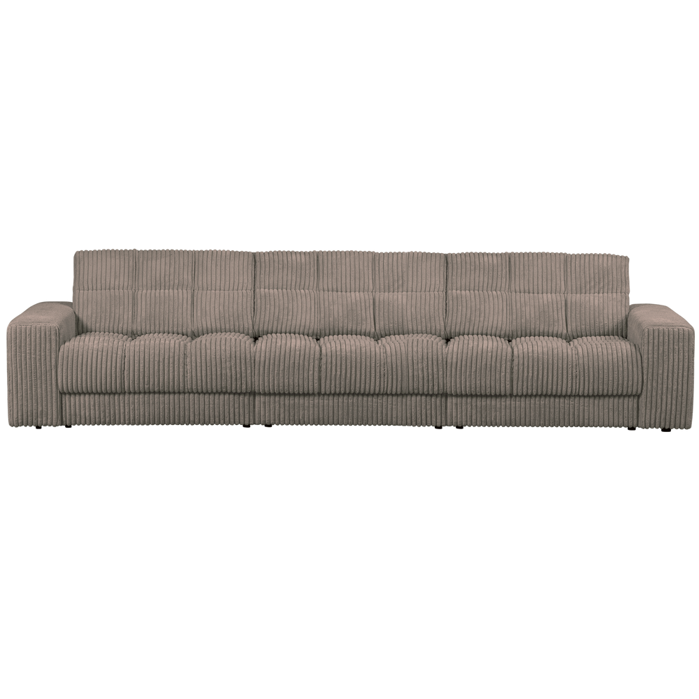 3 vietų sofa SECOND DATE, šenilinis audinys Mud